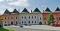 Alte Häuserzeile in Spisska Sobota